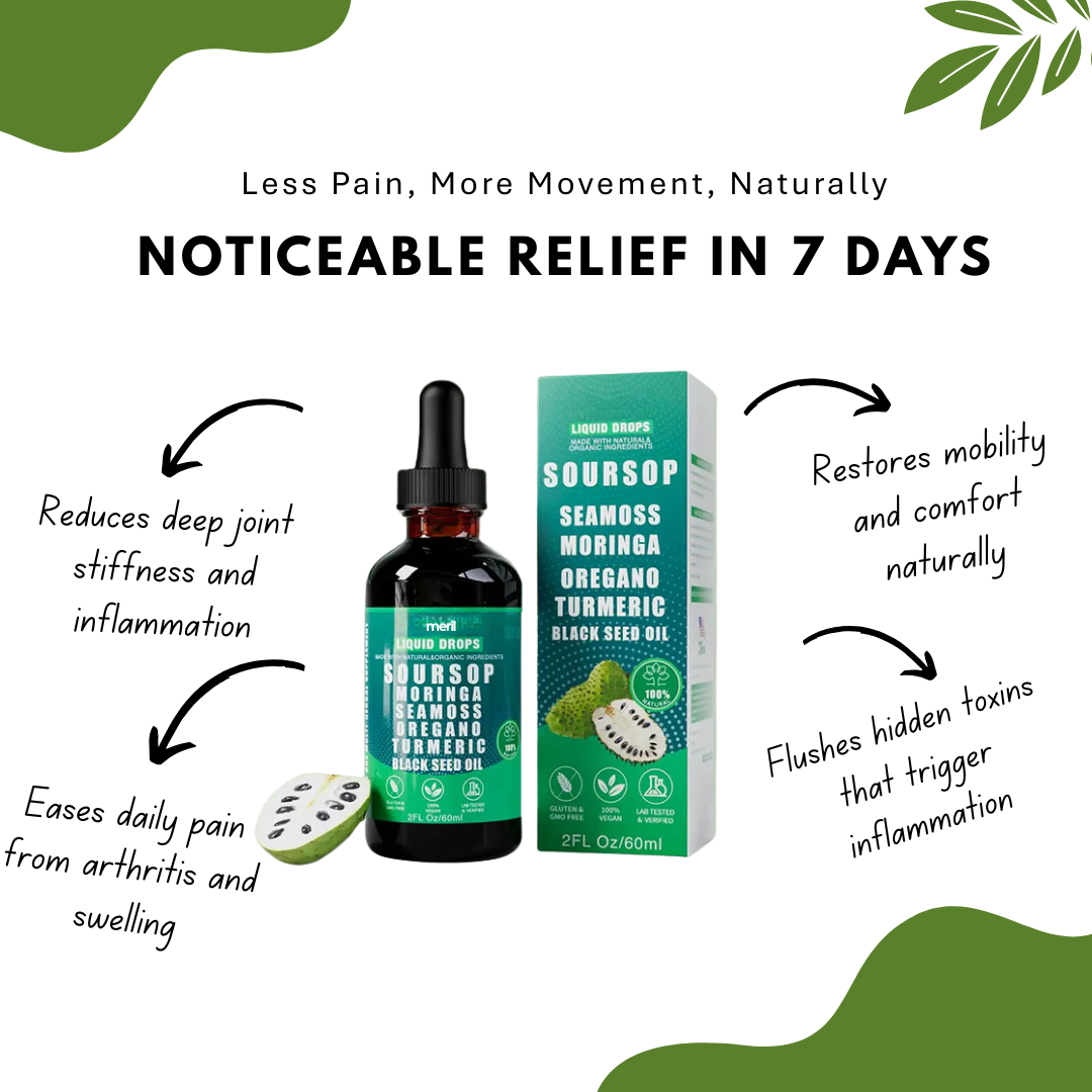 100% Organic 10-in-1 Soursop Extract Drops